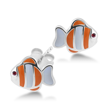 Kids Stud Earring Cute Fish STE-225